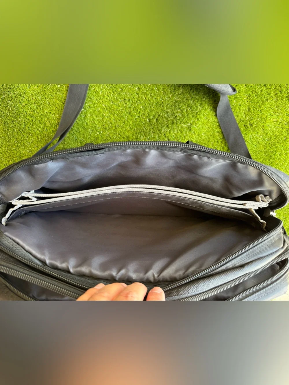 OGIO Black Laptop Messenger Bag Henkels & McCoy NWT Multiple Pockets Briefcase